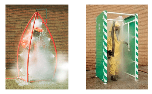 Decontaminatiedouche 