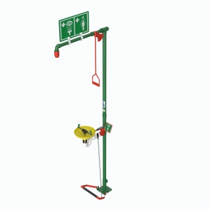 Nooddouche voor binnen 