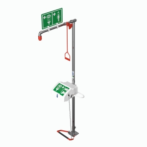 Nooddouche voor binnen 