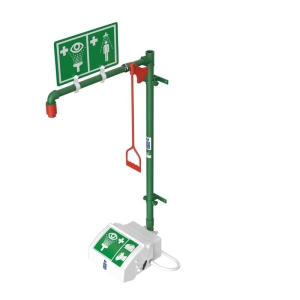 Nooddouche voor muurbevestiging 