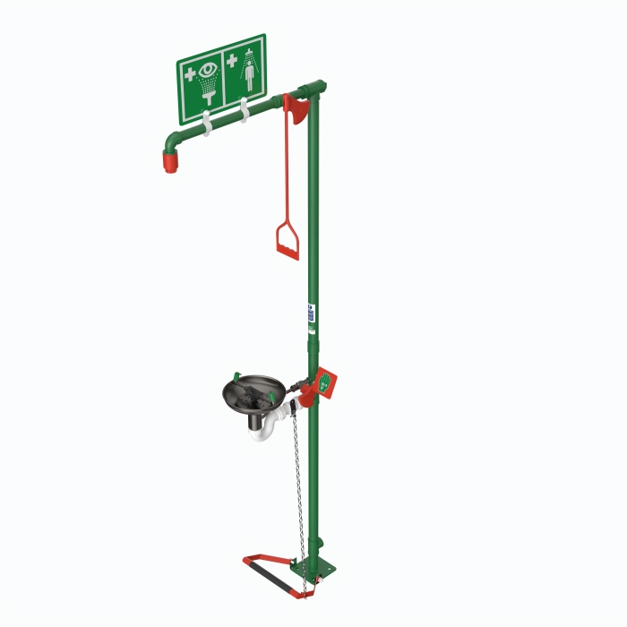 EXP-18G-85G Nooddouche voor binnen 