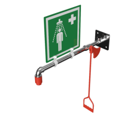 EXP-23GS/H NOODDOUCHE VOOR MUURBEVESTIGING 