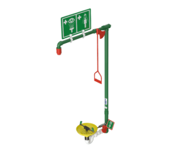 EXP-33G/75G Nooddouche voor muurbevestiging