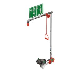 EXP-33GS-85G Nooddouche voor muurbevestiging