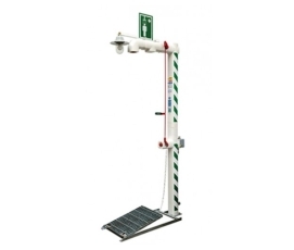 verwarmde nooddouche vorstbestendig 