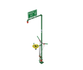 Zelfdrainerende nooddouche 