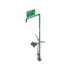 Zelfdrainerende nooddouche 