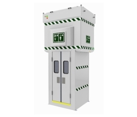 verwarmde nooddouche tankdouche